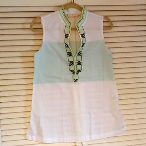 Tory Burch Tunic embroidered Top, light weight and perfect conditon